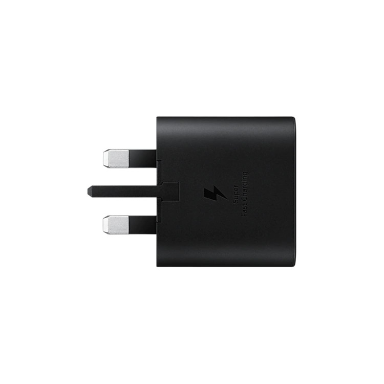 شارژر دیواری سامسونگ مدل 25W سه پین دارای فناوری Super Fast Charging