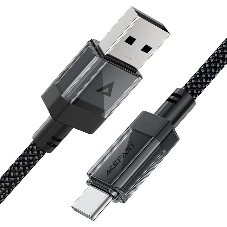 کابل USB به USB-C ایس فست مدل C12-04 طول 1.2 متر