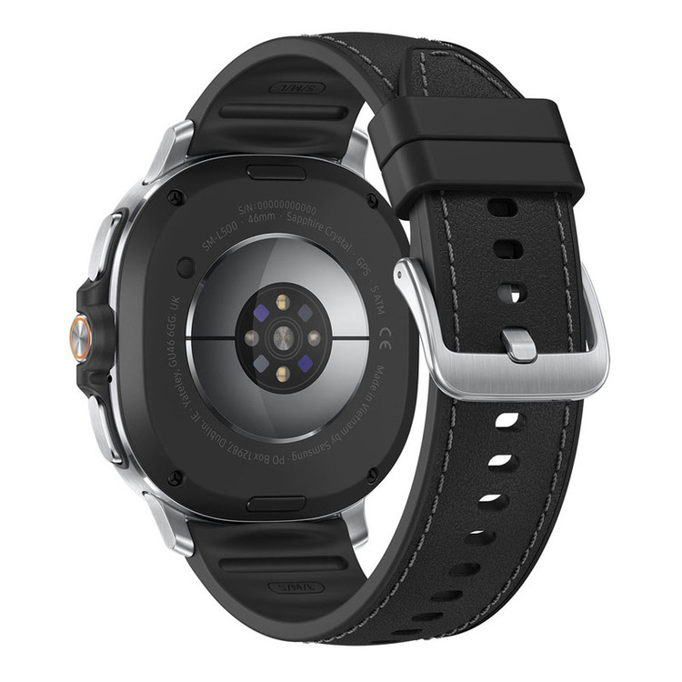 ساعت هوشمند 46 میلیمتری سامسونگ مدل Galaxy Watch 8 Classic با بند چرمی