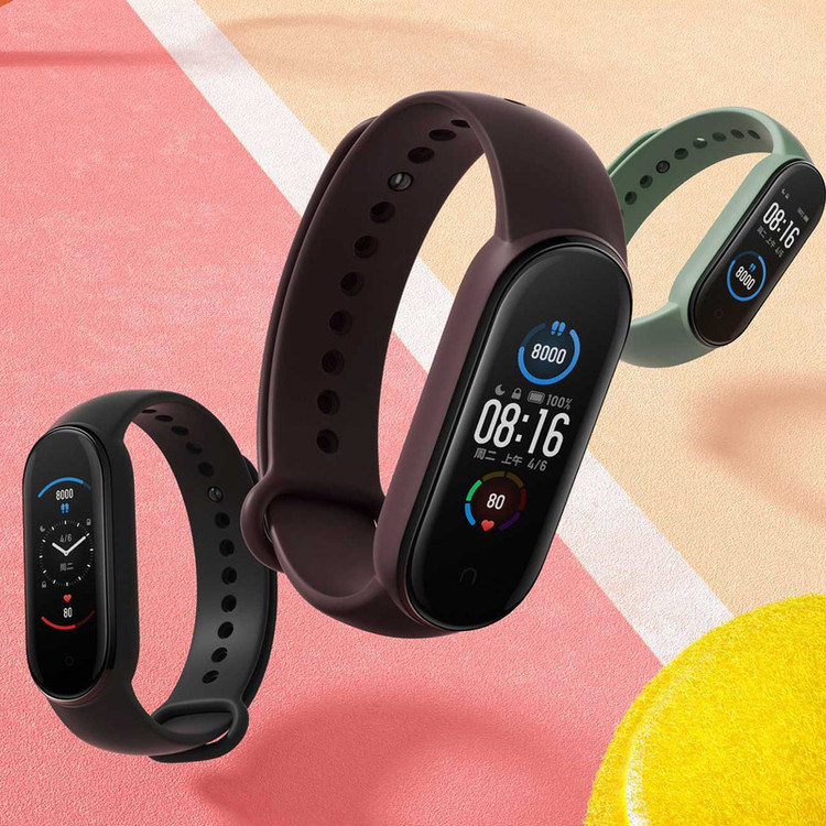 مچ بند هوشمند شیائومی مدل Mi Band 5 - ریفربیش