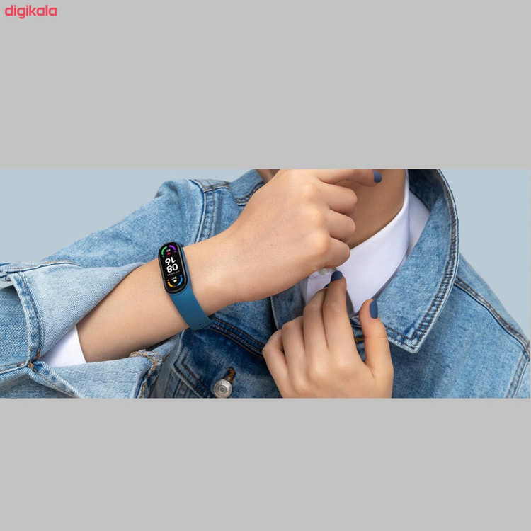 مچ بند هوشمند شیائومی مدل New versionMI BAND 6