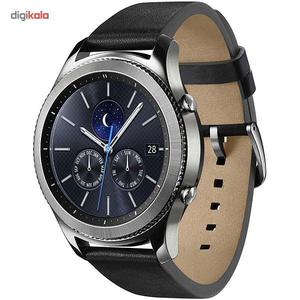 ساعت هوشمند سامسونگ مدل Gear S3 Classic SM-R770 بند چرمی