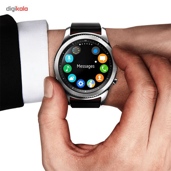 ساعت هوشمند سامسونگ مدل Gear S3 Classic SM-R770 بند چرمی