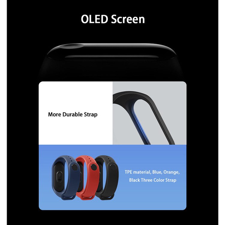 ساعت هوشمند شیائومی مدل Mi Band 3 OLED بند سلیکونی