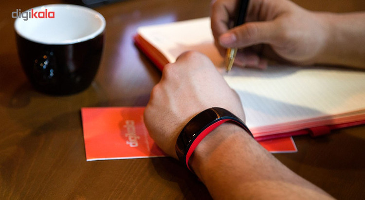 مچ بند هوشمند سامسونگ مدل Gear Fit 2 Pro Red سایز mm 125-165