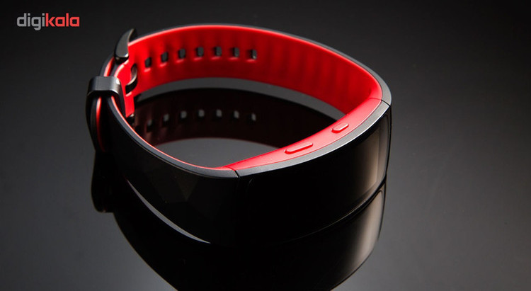مچ بند هوشمند سامسونگ مدل Gear Fit 2 Pro Red سایز mm 125-165