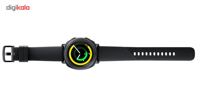 ساعت هوشمند سامسونگ مدل Gear Sport SM-R600NZK بند لاستیکی