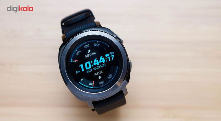 ساعت هوشمند سامسونگ مدل Gear Sport SM-R600NZK بند لاستیکی