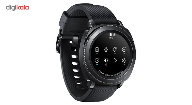 ساعت هوشمند سامسونگ مدل Gear Sport SM-R600NZK بند لاستیکی