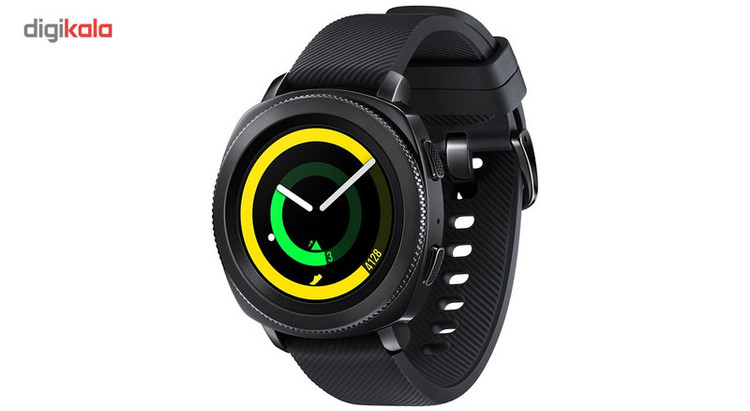 ساعت هوشمند سامسونگ مدل Gear Sport SM-R600NZK بند لاستیکی