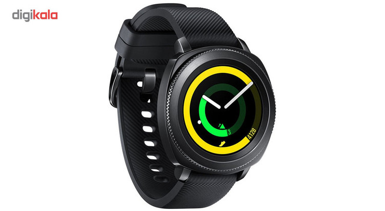 ساعت هوشمند سامسونگ مدل Gear Sport SM-R600NZK بند لاستیکی
