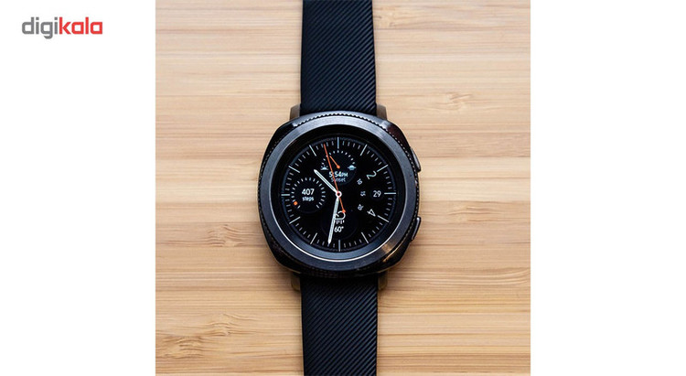 ساعت هوشمند سامسونگ مدل Gear Sport SM-R600NZK بند لاستیکی