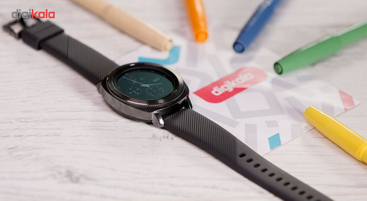ساعت هوشمند سامسونگ مدل Gear Sport SM-R600NZK بند لاستیکی