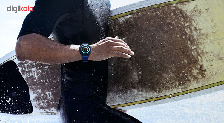 ساعت هوشمند سامسونگ مدل Gear Sport SM-R600NZK بند لاستیکی