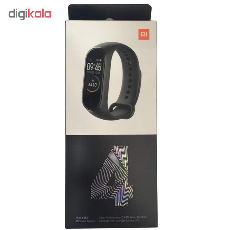 مچ بند هوشمند شیائومی مدل Mi Band 4 Global به همراه محافظ صفحه نمایش