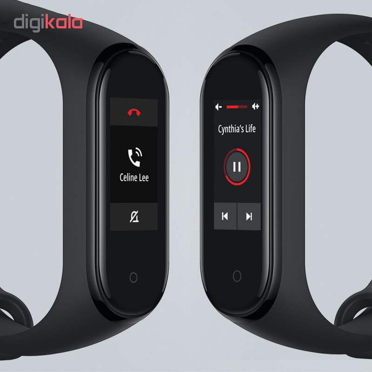 مچ بند هوشمند شیائومی مدل Mi Band 4 Global به همراه محافظ صفحه نمایش
