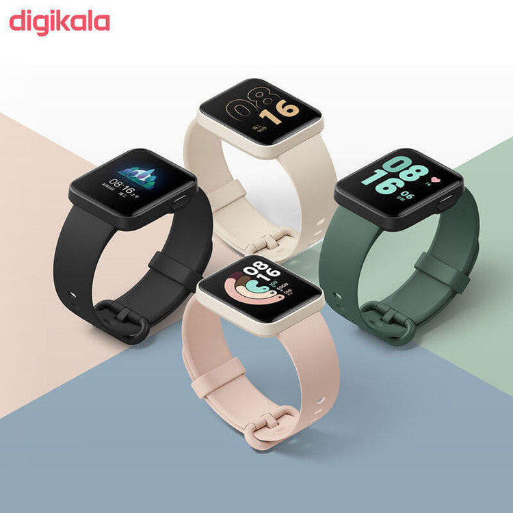 ساعت هوشمند شیائومی مدل MI WHATCH Lite GLOBALl بند سرامیکی