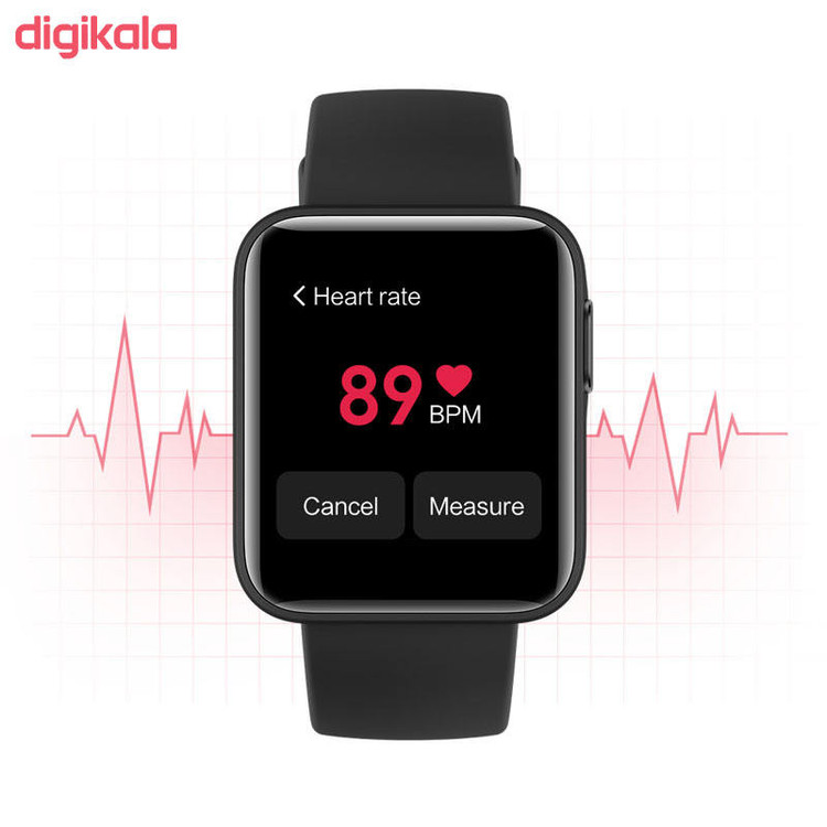 ساعت هوشمند شیائومی مدل MI WHATCH Lite GLOBALl بند سرامیکی