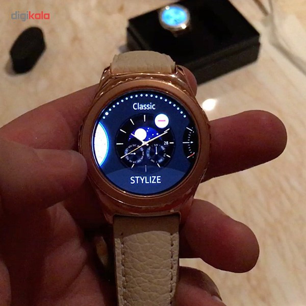 ساعت هوشمند سامسونگ مدل Gear S2 Classic SM-R732 بند چرمی