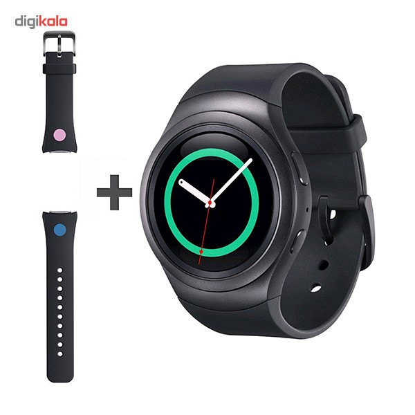 ساعت هوشمند سامسونگ مدل Gear S2 SM-R720 بند لاستیکی