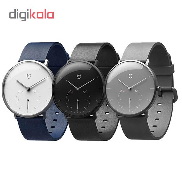 ساعت هوشمند شیائومی مدل Mijia Quartz بند چرمی