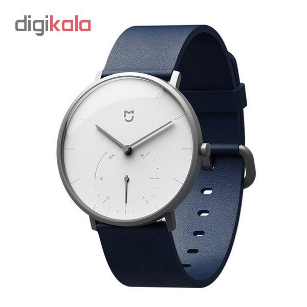 ساعت هوشمند شیائومی مدل Mijia Quartz بند چرمی