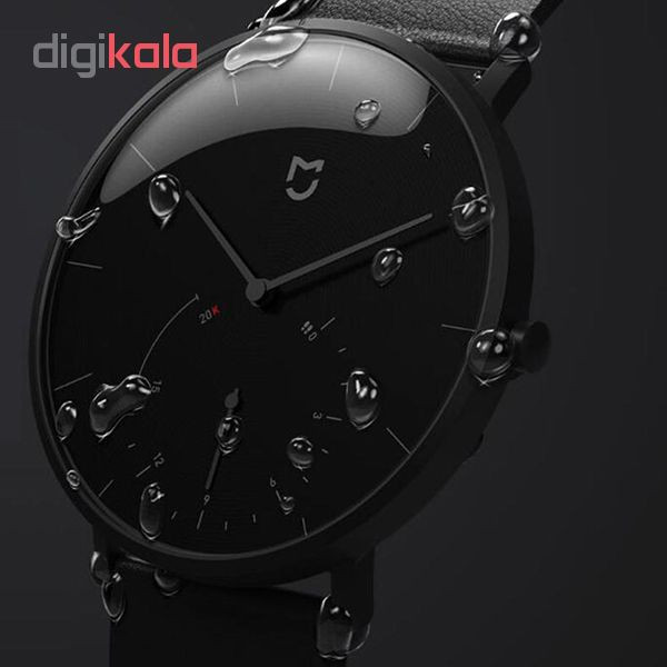 ساعت هوشمند شیائومی مدل Mijia Quartz بند چرمی