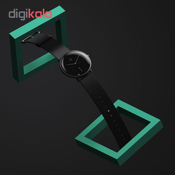 ساعت هوشمند شیائومی مدل Mijia Quartz بند چرمی
