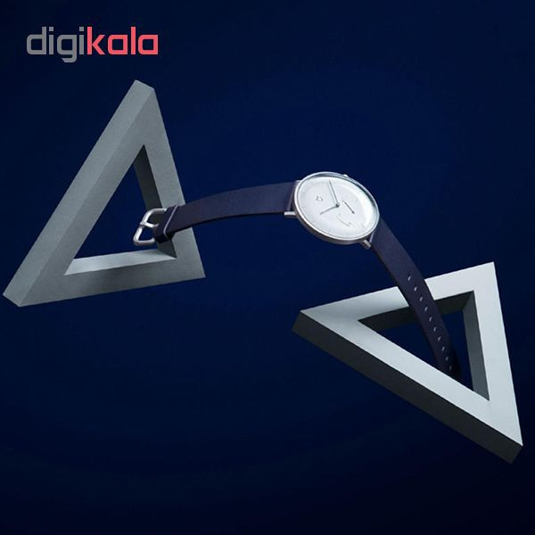 ساعت هوشمند شیائومی مدل Mijia Quartz بند چرمی