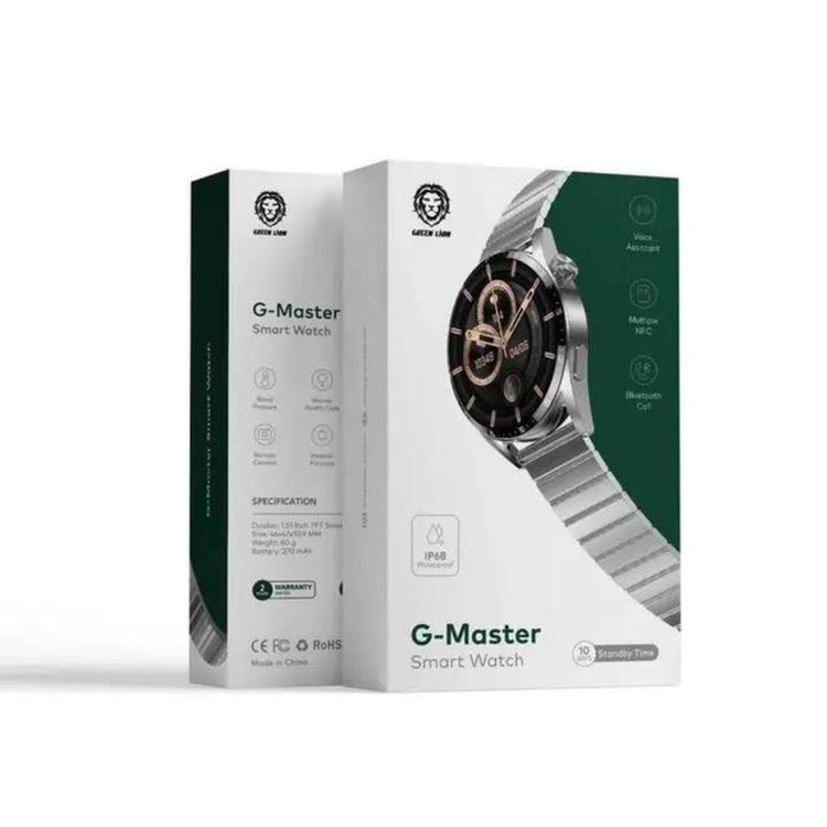 ساعت هوشمند گرین لاین مدل G-Master Metal