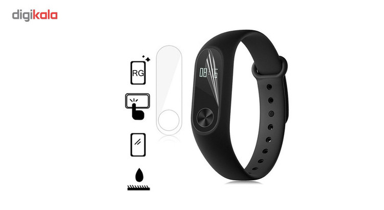 مچ بند هوشمند شیائومی مدل Mi Band 2 همراه با محافظ صفحه نمایش