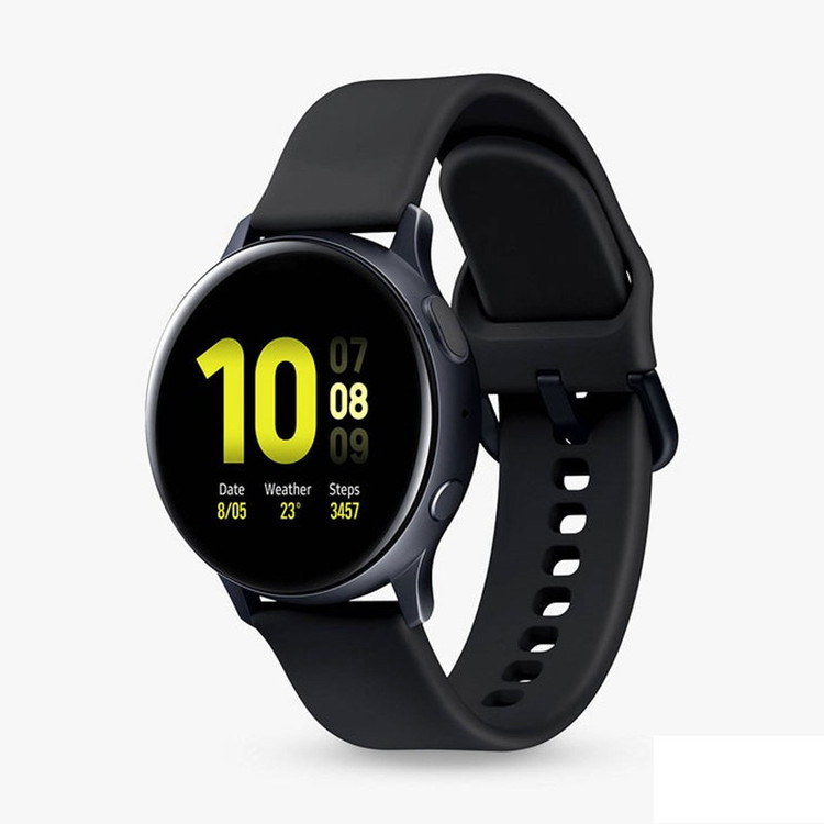 ساعت هوشمند سامسونگ مدل Galaxy Watch Active2 Aluminum 44MM LTE بند سیلیکونی