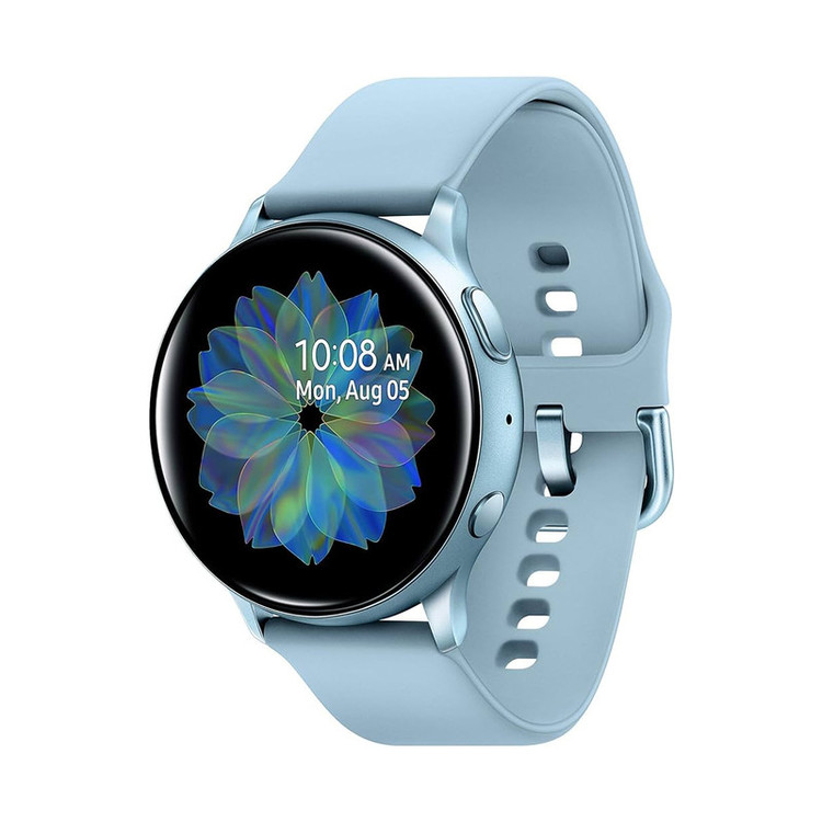 ساعت هوشمند سامسونگ مدل Galaxy Watch Active2 Aluminum 44MM LTE بند سیلیکونی