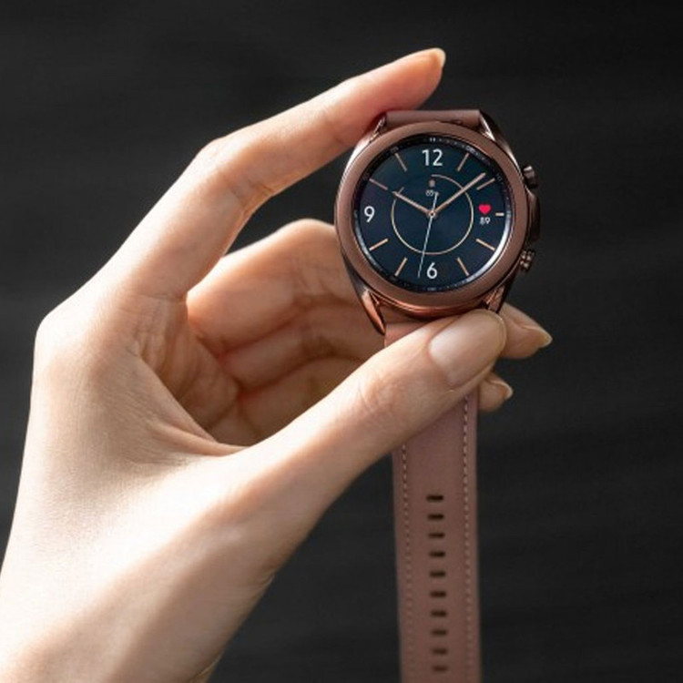 ساعت هوشمند سامسونگ مدل Galaxy Watch3 41mm بند سیلیکونی