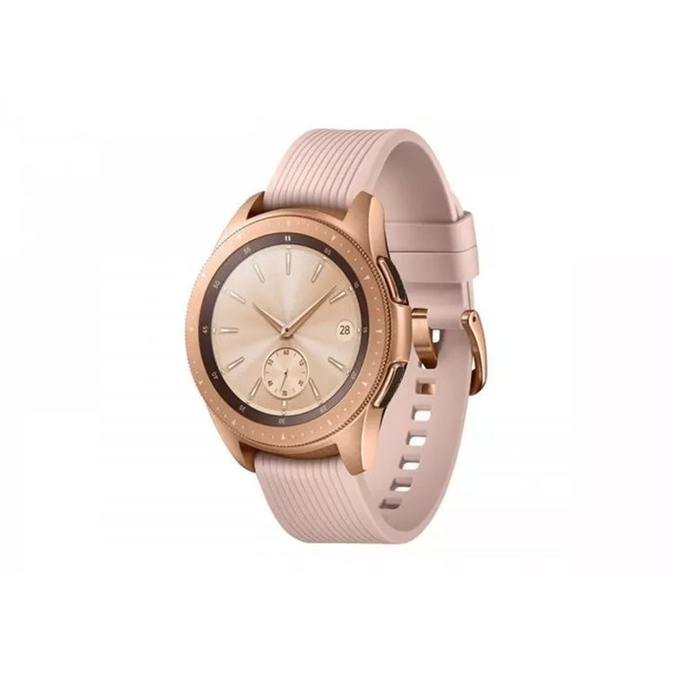ساعت هوشمند سامسونگ مدل Galaxy Watch 42mm R810 Tizen بند سیلیکونی