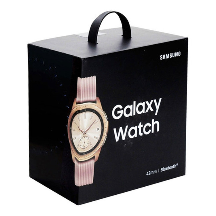 ساعت هوشمند سامسونگ مدل Galaxy Watch 42mm R810 Tizen بند سیلیکونی