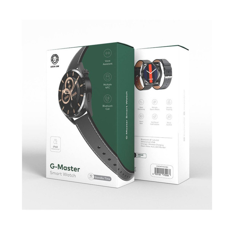 ساعت هوشمند گرین لاین مدل MHD SPORT GIMASTER NEW VERSION دارای قابلیت های کنترل موسیقی (Music Player)، قابلیت مکالمه از طریق بلوتوث، پشتیبانی از زبان فارسی در منو و سیستمعامل بند سیلیکون