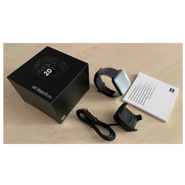 ساعت هوشمند شیائومی مدل MEH Mi Watch Lite ivory بند سلیکونی