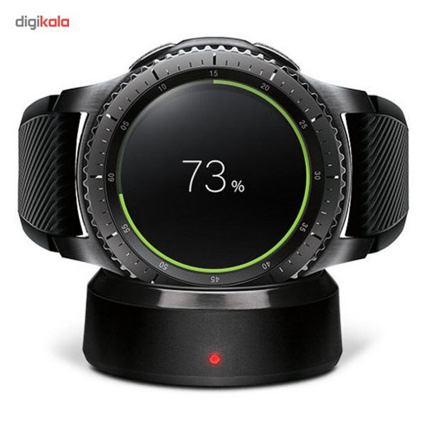 ساعت هوشمند سامسونگ مدل Gear S3 Frontier SM-R760 بند لاستیکی