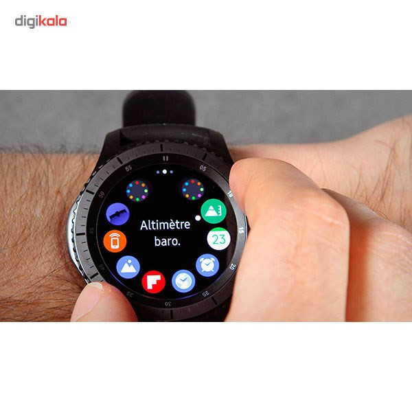 ساعت هوشمند سامسونگ مدل Gear S3 Frontier SM-R760 بند لاستیکی