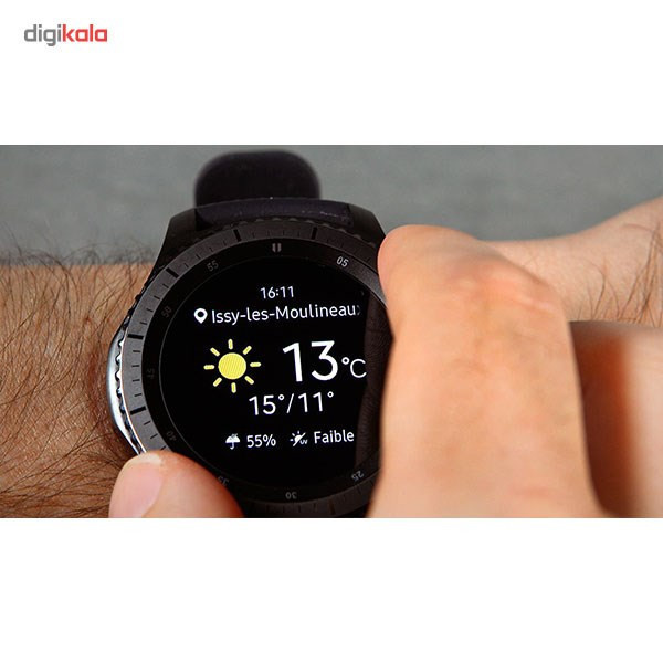 ساعت هوشمند سامسونگ مدل Gear S3 Frontier SM-R760 بند لاستیکی