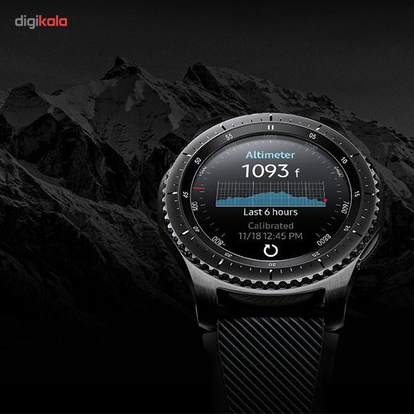 ساعت هوشمند سامسونگ مدل Gear S3 Frontier SM-R760 بند لاستیکی