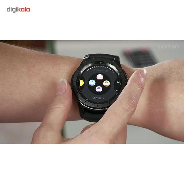 ساعت هوشمند سامسونگ مدل Gear S3 Frontier SM-R760 بند لاستیکی