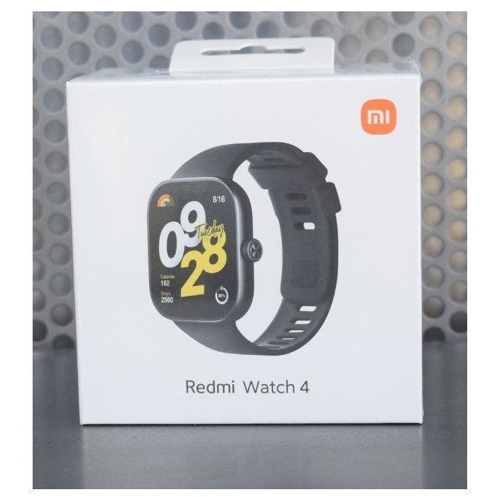 ساعت هوشمند شیائومی مدل Redmi Watch 4، مناسب برای ورزش، روزمره، رسمی، دارای قابلیتهای صفحه نمایش رنگی و لمسی، کنترل موسیقی بند سیلیکونی