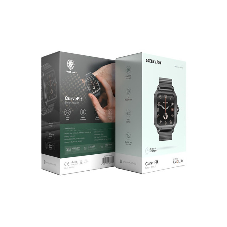 ساعت هوشمند گرین لاین مدل VZ AWARE CURVE CONDUCT FIT