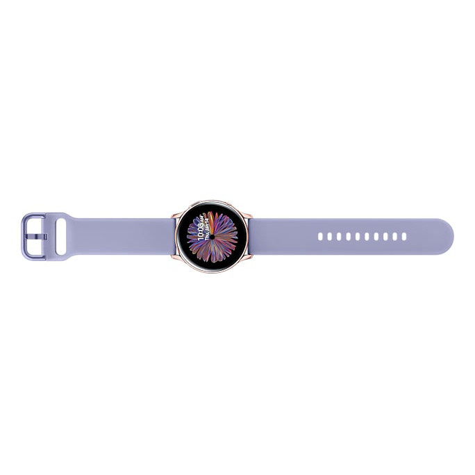 ساعت هوشمند سامسونگ مدل Galaxy Watch Active2 40mm Lilac Band بند لاستیکی
