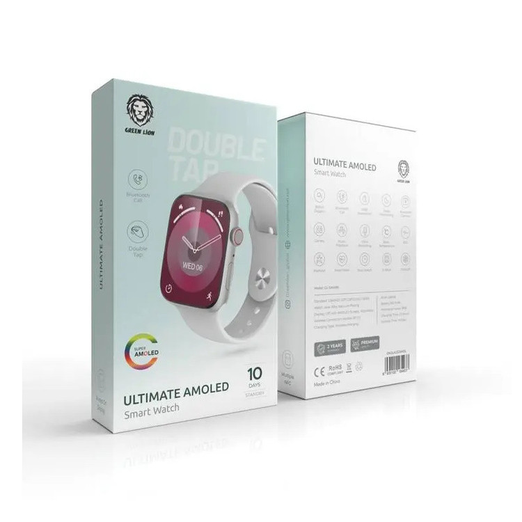 ساعت هوشمند گرین لاین مدل DOC WIRELESS ULTIMATE 10 AMOLED