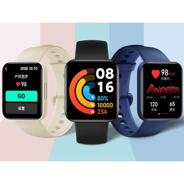 ساعت هوشمند شیائومی مدل Mi Watch lite 2 newo بند سلیکونی
