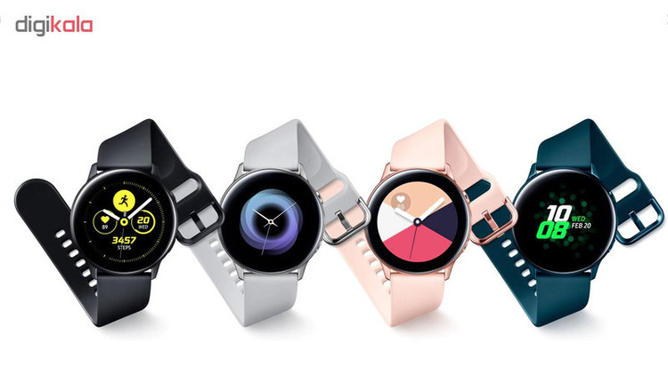 ساعت هوشمند سامسونگ مدل Galaxy Watch Active بند سیلیکونی