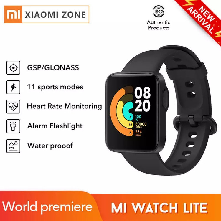 ساعت هوشمند شیائومی مدل MAH Watch Lite GPS بند سلیکونی